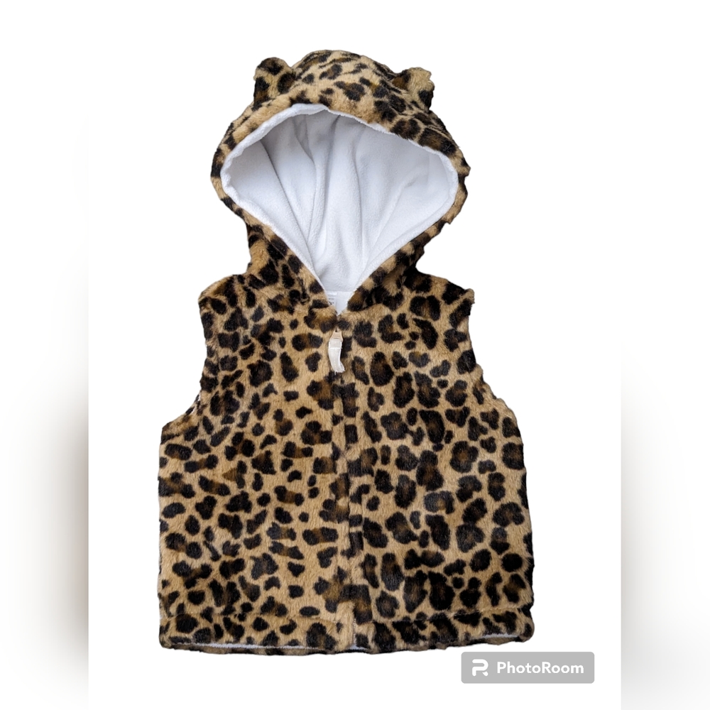 Baby Girl Carter's Hooded Faux-Fur Vest Size (9mo)